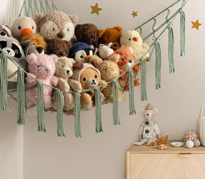 mirolam Stuffed Animal Storage Hammock or Net - Image 2