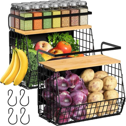 2 Set Magnetic Shelf for Refrigerator by Ofiray-home
