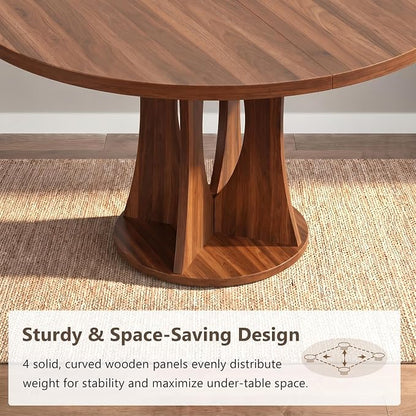 Einhomn 47.2-inch Round Dining Table, Kitchen Table - Image 7