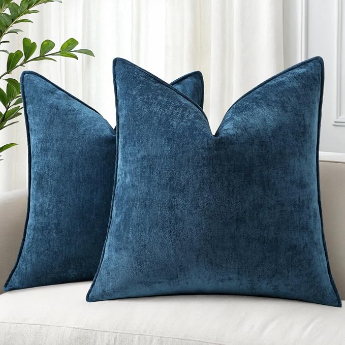 decorUhome Summer Couch Euro Sham Throw Pillow Covers 26x26 Set of 2, by decorUhome