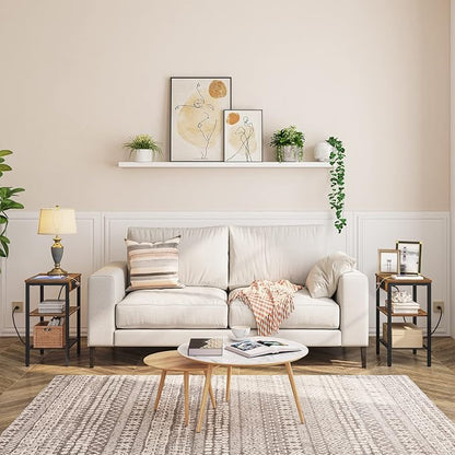 HOOBRO Side Tables Set of 2 - Image 9