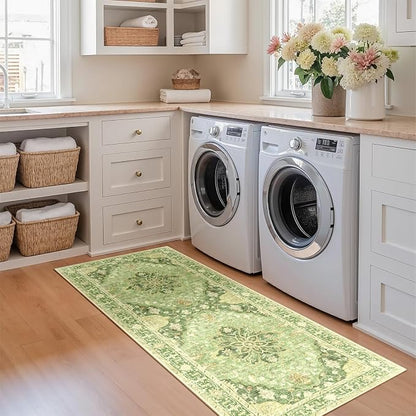 RELEANY Area Rugs 2'x5' Runner Rug Non Slip Washable - Image 3
