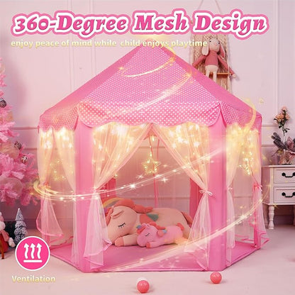 Monobeach Princess Castle Play Tent - Image 4