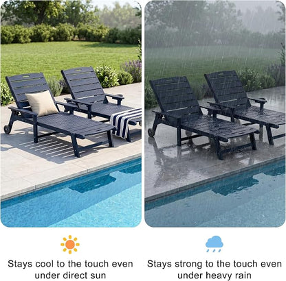 Outdoor Lounge Chair Set of 4 - Image 4