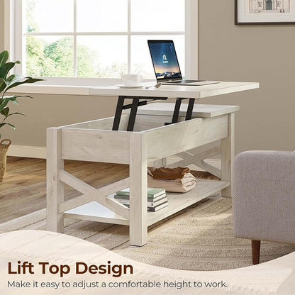 Rolanstar 47.2" Lift Top Coffee Table - Image 3