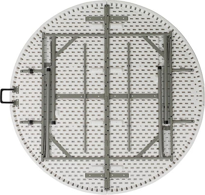 Flash Furniture Scarborough 5' Round Plastic Folding Table - Image 4