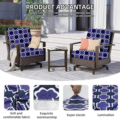 Outdoor Cushion Covers Set, Replacement - Image 3