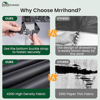 Mrrihand Chaise Lounge Cover, Patio Furniture Covers, Patio Lounge Chair Cover - Image 3