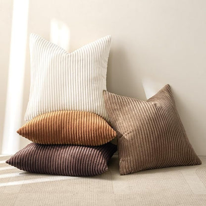 MIULEE Boho Farmhouse Throw Pillow Covers 20x20 Inch Set of 4 Rustic Mordern - Image 7