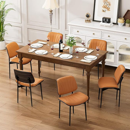 YaFiti Dining Chairs Set of 8, Mid Century Modern Dining Room and Kitchen Chairs - Image 7