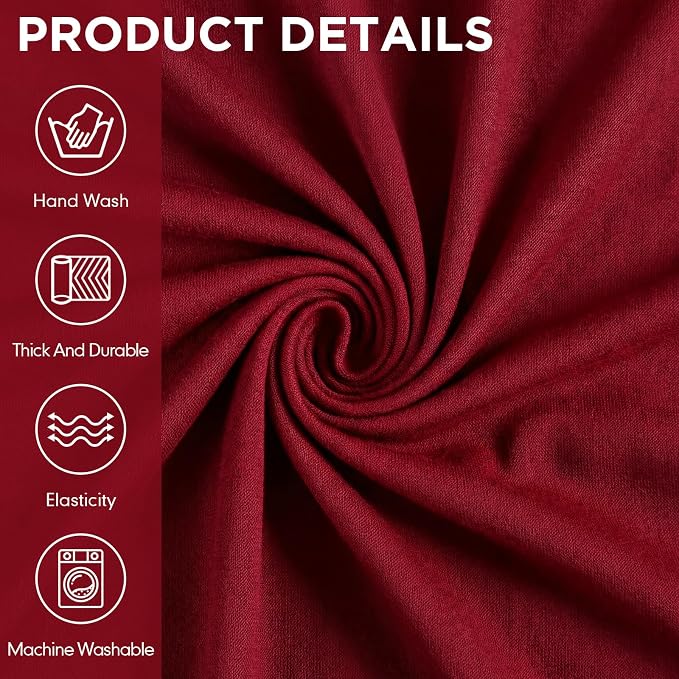 HunnmingRe Sofa Covers for 3 Cushion Couch Stretch Sofa and Loveseat Covers Set - Image 5