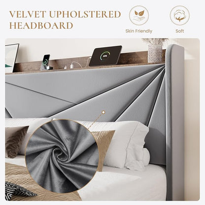 SHA CERLIN Queen Bed Frame - Image 5