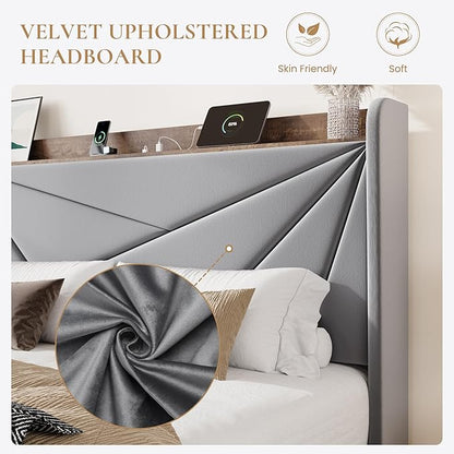 SHA CERLIN King Size Bed Frame - Image 5