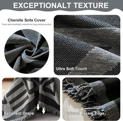 VClife Bohemian Couch Covers, Non Slip Couch Covers - Image 4