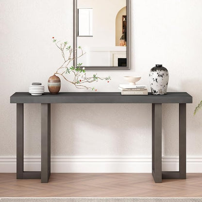 Geometric Design Console Table - Image 2