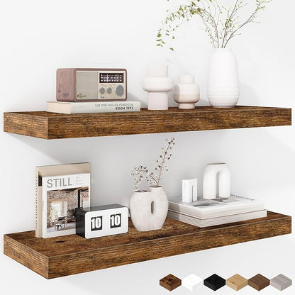 Fun Memories 24 Inch Floating Shelves by FunMemories