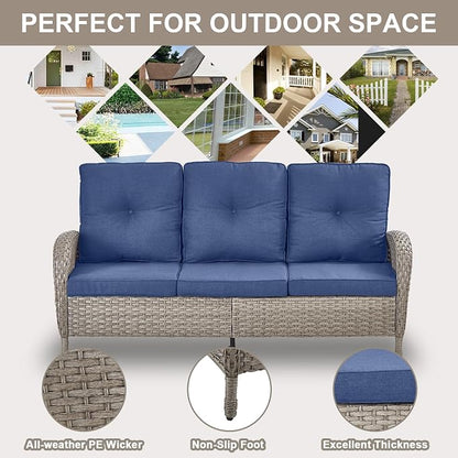Belord Wicker Outdoor Furniture Set - Image 7