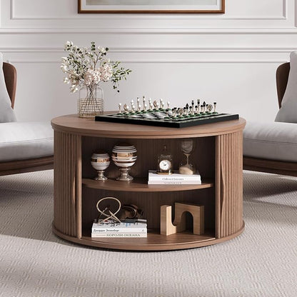 SULIVES Round Coffee Table - Image 5