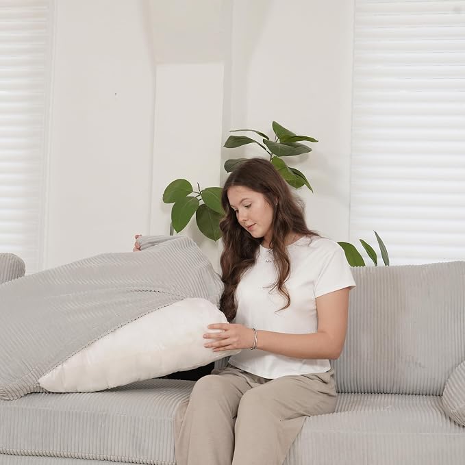 EASE MOOSE Oversized Sectional Modular Sofa, L Shape Sectional Couch - Image 8