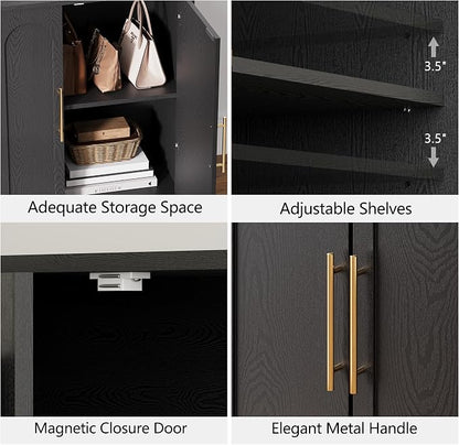 FORTUNETEC Sideboard Buffet Cabinet - Image 4
