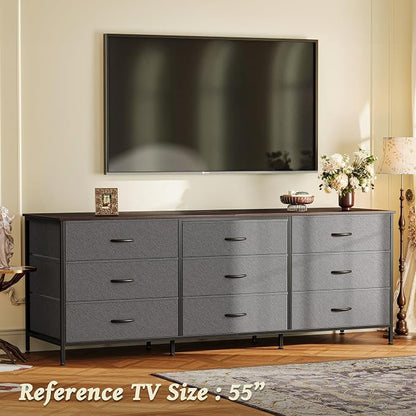 Huuger 63 Inch Dresser for Bedroom, Dresser for Closet - Image 5
