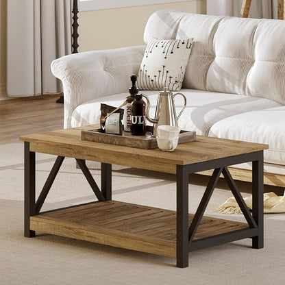 ChooChoo Farmhouse Coffee Table - Image 2
