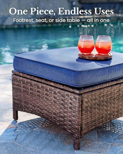 HILLGA 5-Piece Luxury Patio Furniture Set - Image 9