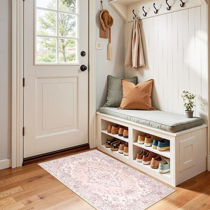 RELEANY Area Rugs 2'x4' Kitchen Rugs Entry Rug Small Rugs by RELEANY
