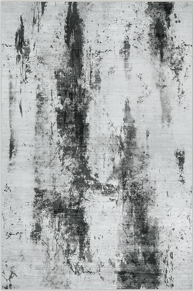 8x10 Area Rugs Washable Rug: Modern Abstract Living Room Rug Soft Anti-Skid - Image 3