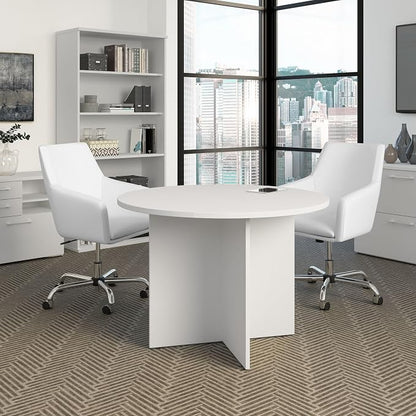 Bush Business Furniture 42-inch Round Conference Table - Image 2