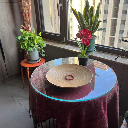 14" Round Tempered Glass Table Top - Image 6