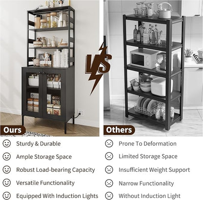 IDEALHOUSE 67Inch Bakers Rack - Image 5
