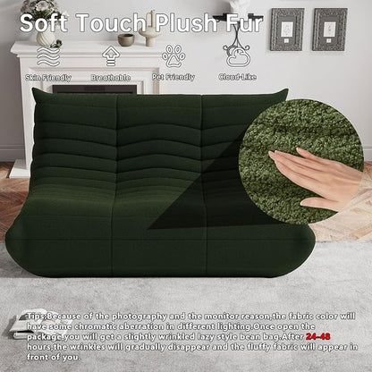 WHGBJA Bean Bag Chairs for Adults, BeanBag Reading Chair Memory Foam Couch - Image 3