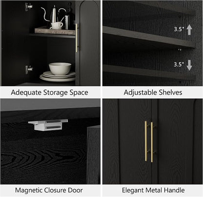FORTUNETEC Sideboard Buffet Cabinet - Image 4