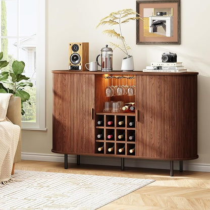 ONBRILL 55" Wine Bar Cabinet - Image 3