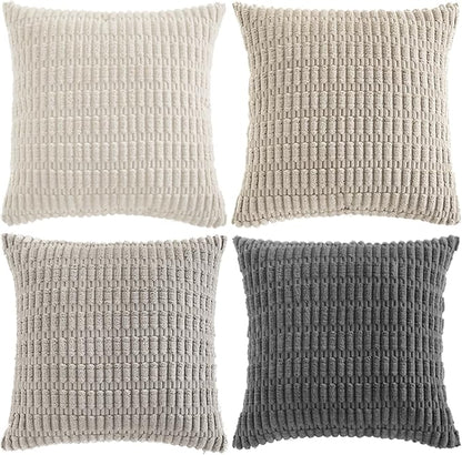 Fancy Homi 4 Packs Decorative Throw Pillow Covers - Image 9