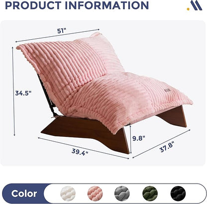 MAXYOYO Adjustable Living Room Chair, 3-Position Bean Bag Chair - Image 2