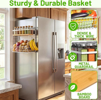 Ofiray-home Magnetic Fridge Shelf - Image 4