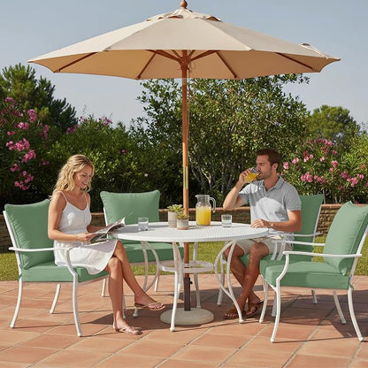 Summsun Outdoor Cushions for Patio Furniture, Double-Sided Waterproof Backrest - Image 8