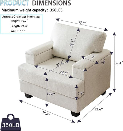 Rexulqo Oversized Accent Chair - Image 8