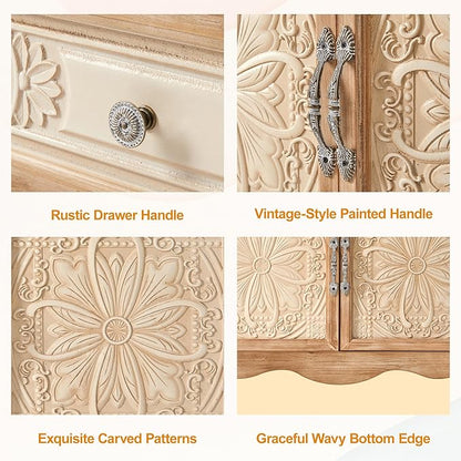 RoyalCraft 48" Tall Accent Cabinet - Image 3
