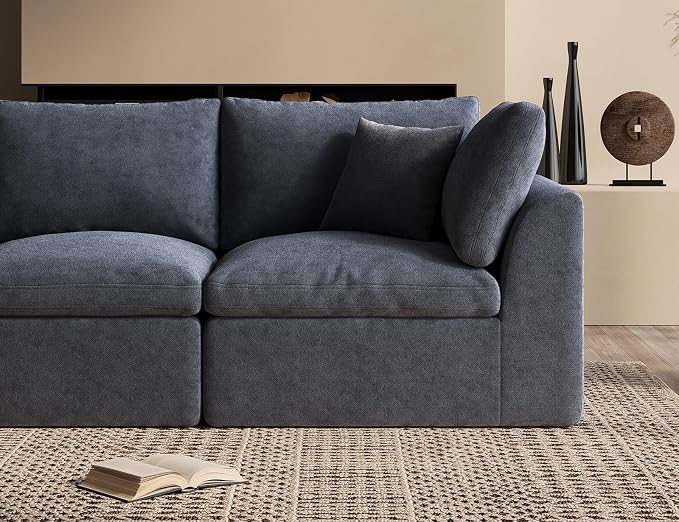 ohllob Oversized Cloud Couches for Living Room, Convertible Sectional Couch - Image 5