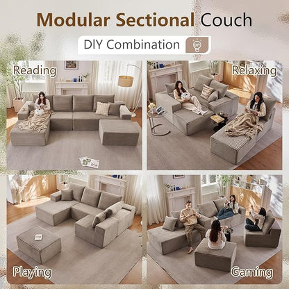135" Modular Sectional Sofa - Image 7