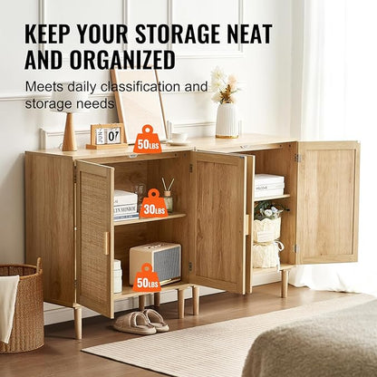 VEVOR Rattan Buffet Cabinet - Image 5