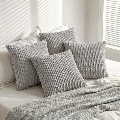 Fancy Homi 4 Packs Decorative Throw Pillow Covers - Image 5