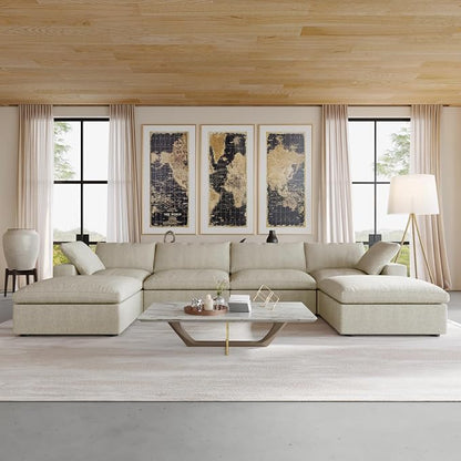 JACH U-Shaped Cloud Sectional Couch - Image 8