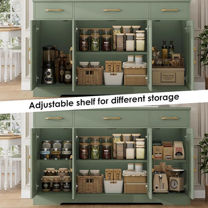 HOSTACK Buffet Sideboard Cabinet - Image 8