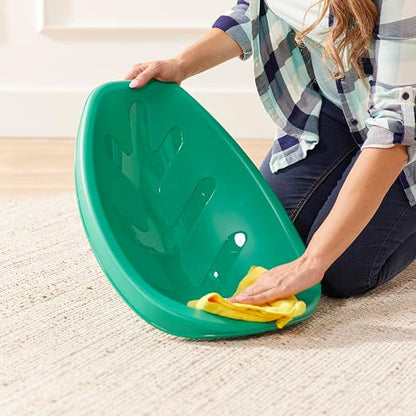 ECR4Kids Plastic Leaf Scoop Floor Rocker Seat, Classroom Furniture - Image 12