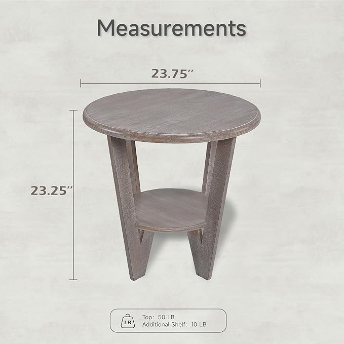 Rustic Farmhouse end Table - Image 3