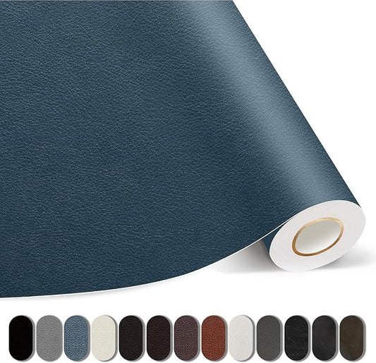 Leather Repair Patches, 17X158 Inch Self-Adhesive Leather Repair Tape, Stretch by GiveYourFurnitureaNewLife